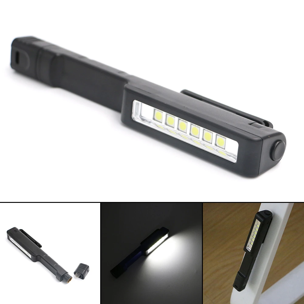 ultraviolet torch 6*SMD LED Flashlight Multi-function Penlight Led Torch Lamp Handle Flashlight Work Hand Flash Light Built-in Magnet high powered flashlights