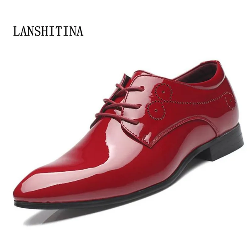Men's LeLeather Oxford Shoes For Men Dress Shoes Men Formal Shoes Pointed Toe Business Wedding