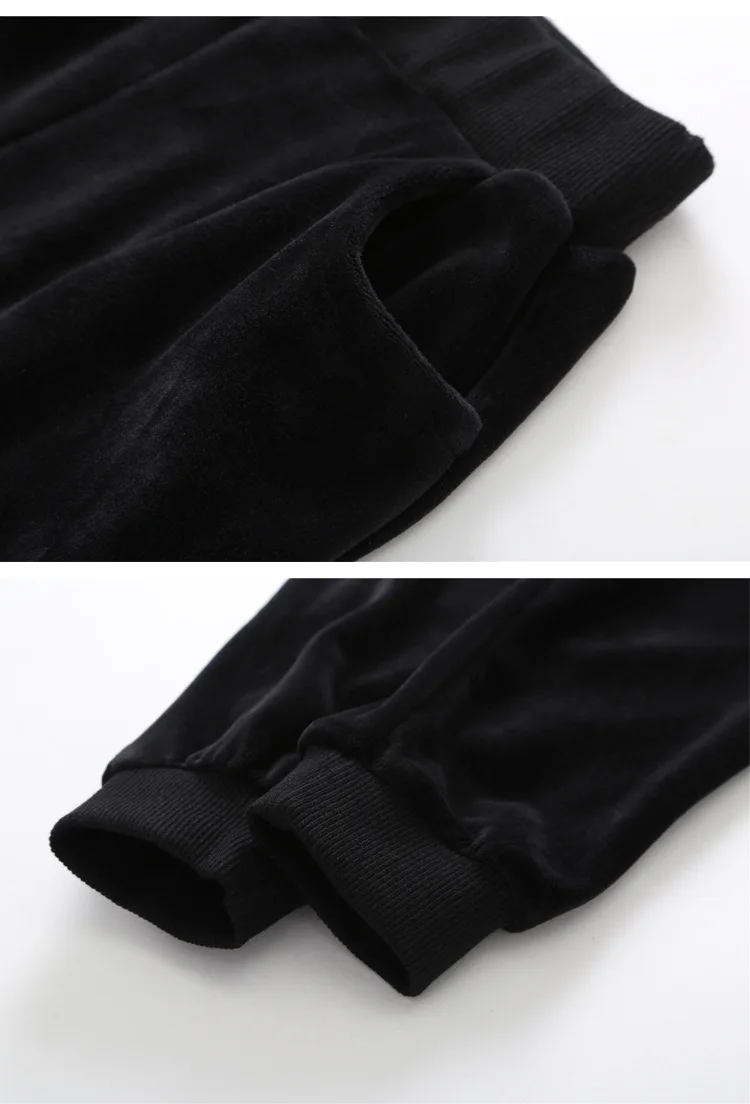spring autumn winter hooded velour kids girl clothes coats pants sets sports little big girls clothing sets spring autumn 2017 black tops and pants  4 5 6 7 8 9 10 11 12 13 14  years old little big teenage girls set girl 2017 child girl set  (3)