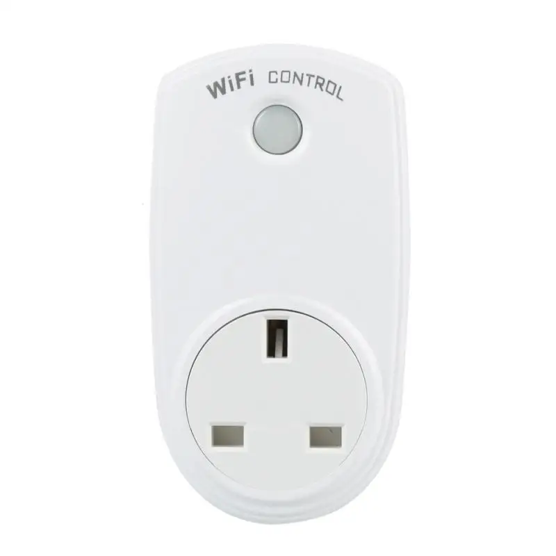 UK 220V 10A WiFi Smart Plug Smart Home Socket WiFi Outlet App Remote