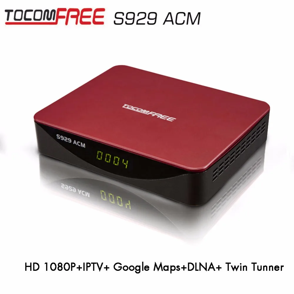 Barato Receptor De Sat lite Tocomfree S929 ACM Apoyo NEWCAM CCCAM IPTV