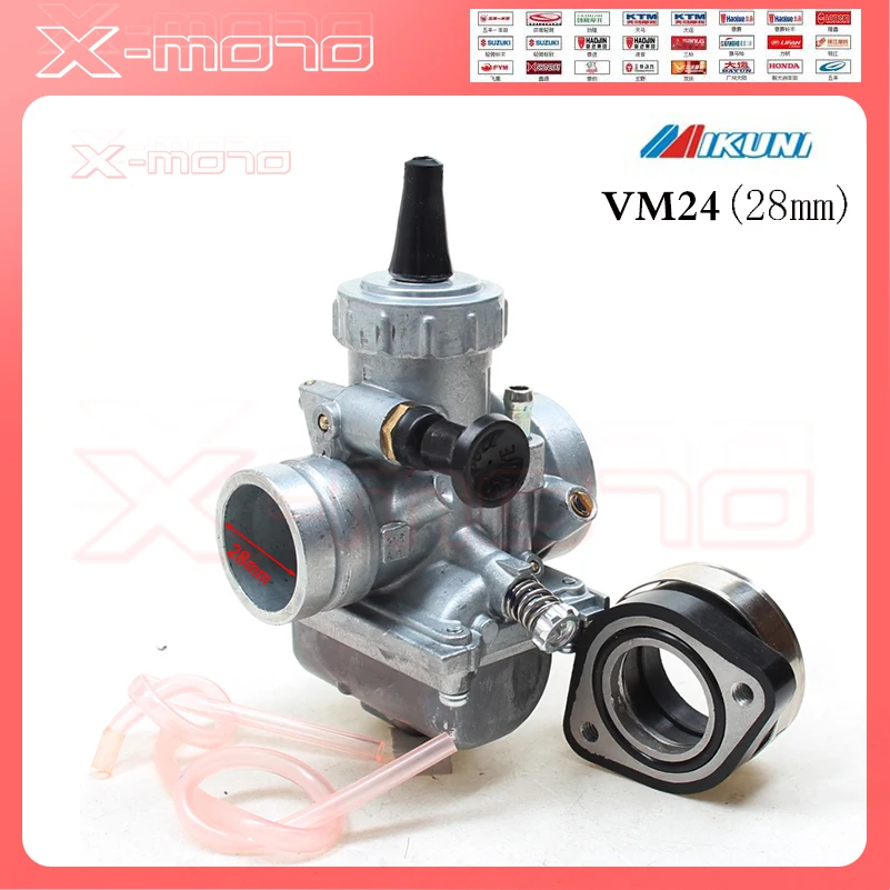 Карбюратор Mikuni VM24 28 мм для двигателя 150cc 160cc 200cc 250cc CRF KLX TTR мотоцикла | Автомобили и