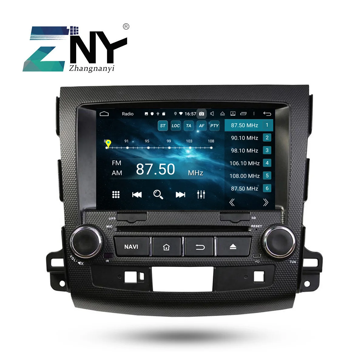 Discount 8" IPS Android 9.0 Car DVD For Mitsubishi Outlander Peugeot 4007 Citroen C-Crosser 2007+ Radio DSP GPS Navigation Backup Camera 3