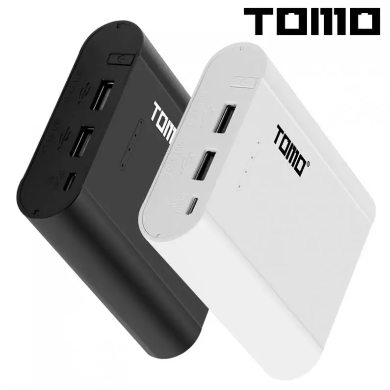 TOMO P4 USB литий-ионное интеллектуальное зарядное устройство DIY Мобильный Внешний аккумулятор чехол с поддержкой аккумуляторов 4x18650 и выходов для телефона