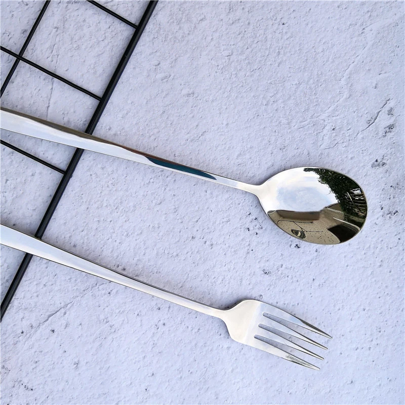 Korean dinner fork spoon set  (6)