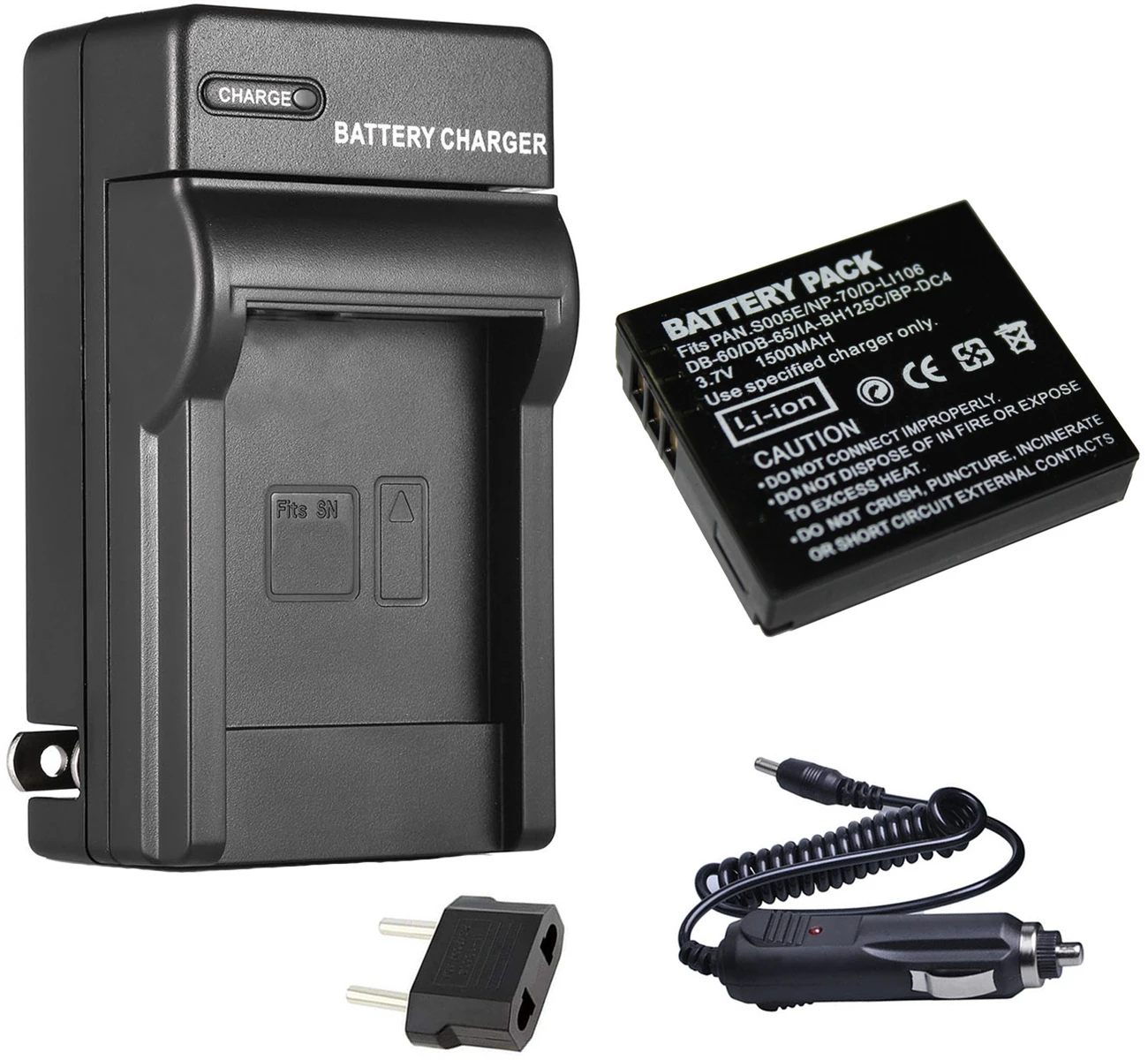 Аккумулятор+ зарядное устройство для Ricoh WG-M1, WGM1, GR-2, GR2, GRII, GR II, GR Digital, GR Digital II, Caplio R3, R4, R5, R30, R40 Digital camera - Цвет: Battery and ChargerB