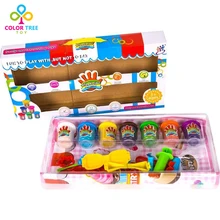 7 Color font b Plasticine b font Animal Modeling font b Dough b font Mold font