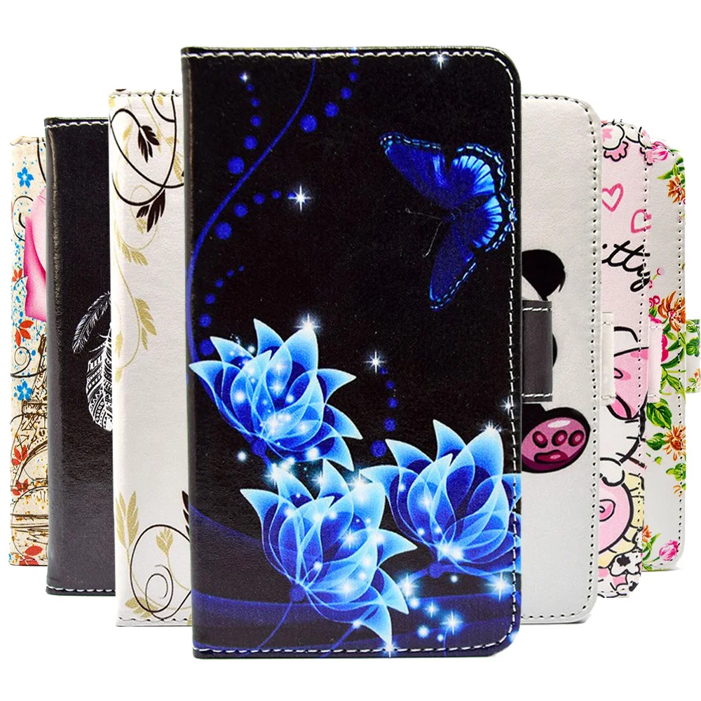 

Cartoon Wallet Case for Oukitel C10 K10 U23 K7 Fashion PU Leather Cover for Oukitel K7 Power Case Phone Bag