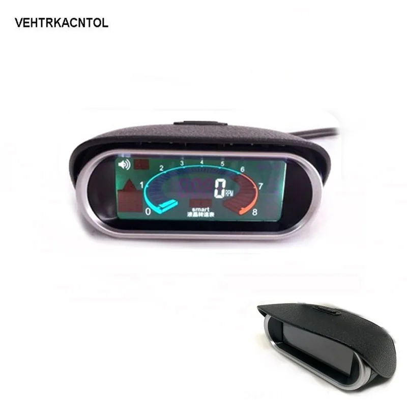 

VEHTRKACNTOL 12v 24v Excavator Boat Car Truck Tachometer Tach Gauge RPM Hour Meter Universal Fit