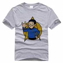 Star font b Trek b font T shirts For Men Famous Sci fi Movie Star font