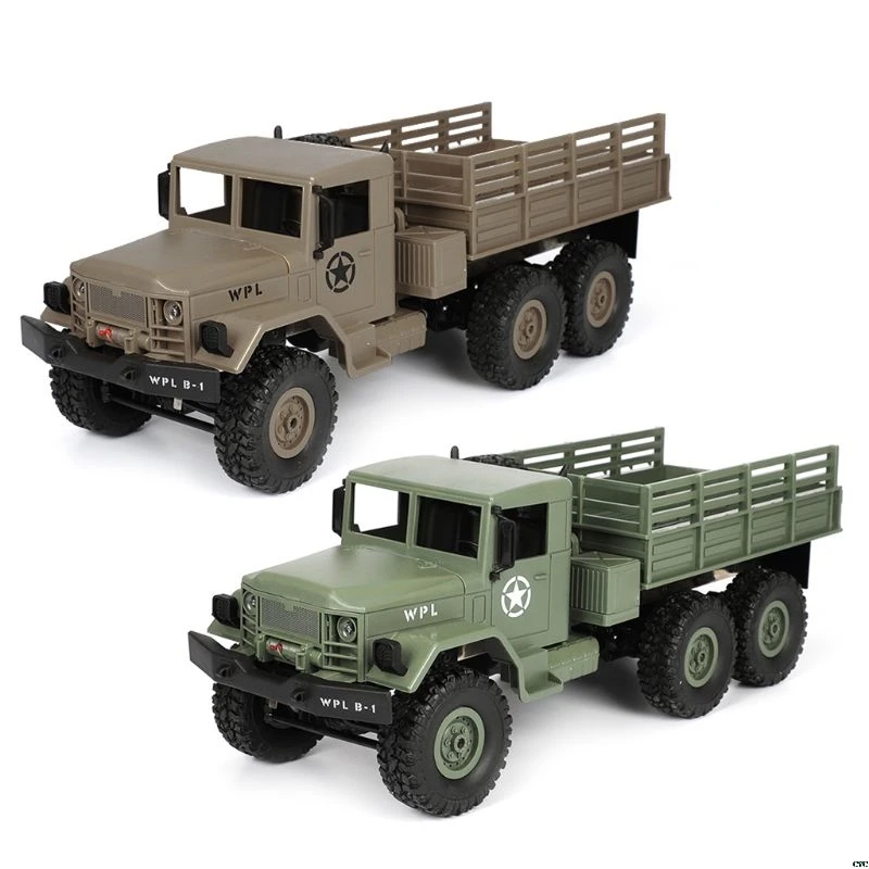2018 Новый WPL B16 RC военный комплект с грузовиком 4WD 1/16 внедорожного гусеничного
