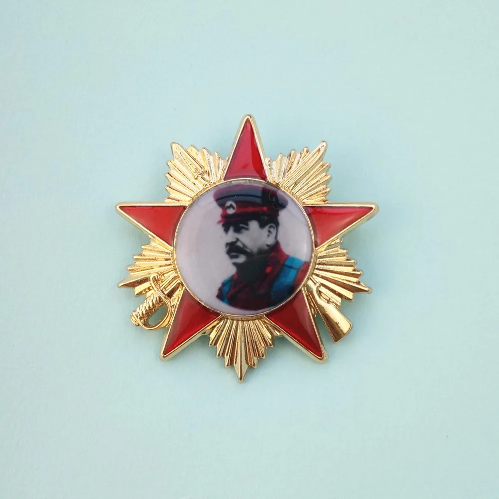 CCCP Сталин металлический значок Россия креативная брошь для одежды советский