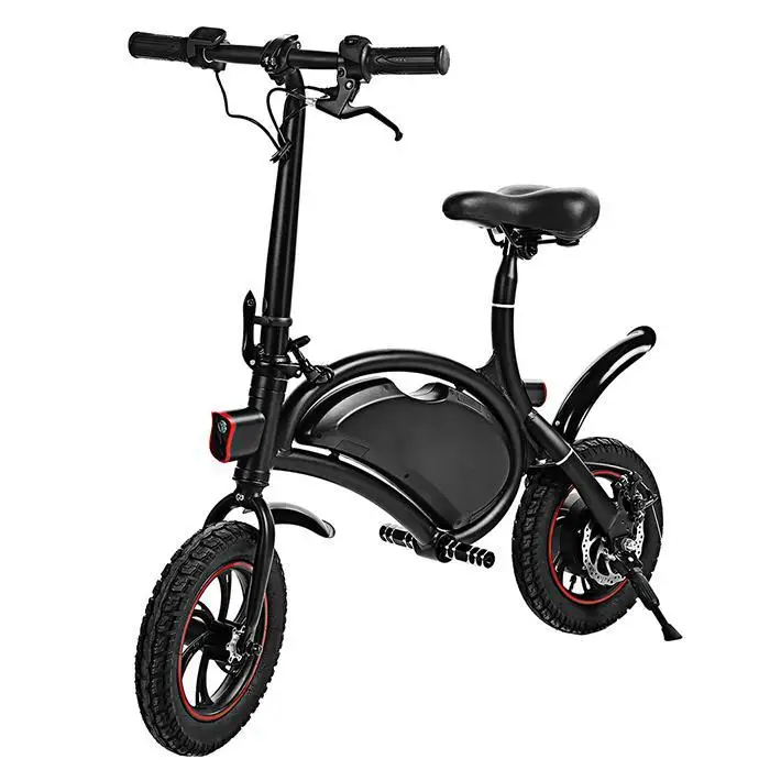 Top Aluminum Folding Electric Bike 350W 36V 20-30km/h Lightweight E-Bike Portable Electric Bicycle 5