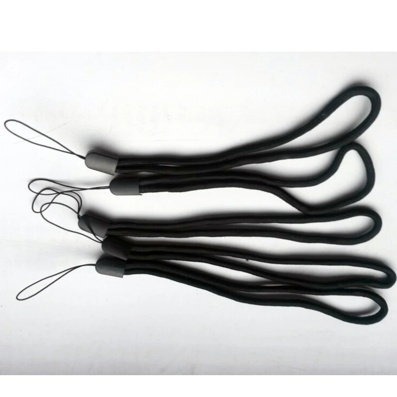 10Pcs Hand Wrist Strap Lanyard for Camera Cell phone ipod mp3 mp4 Lanyards Paracord 550 7 Strand black