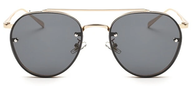 Женские и мужские очки с двойным лучом Винтажные Солнцезащитные прозрачными
