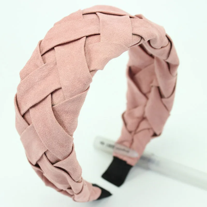 

Bohemian Vintage Braided Suede weaving Headband Hairband Hair Accessories