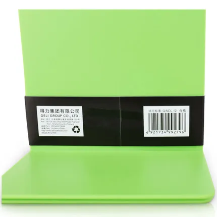 Гастроном 9279 прочного пластика конец книги шельфа bookend Holder 4 цвета Офис