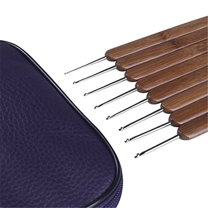 bamboo crochet needles set (20)