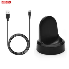 Беспроводная док-станция для зарядного устройства подставка для подзарядки Подставка для samsung Galaxy gear S3 Classic Frontier SM-R600 Смарт-часы Oplader