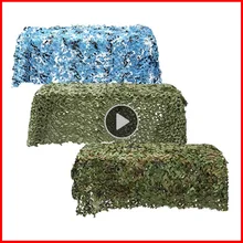 5x4 м, 4x4 м, военная камуфляжная сетка, Охотничья сетка, военная сетка, автомобильная армейская сетка, сетчатая крышка, тент для охоты, солнцезащитный тент для кемпинга