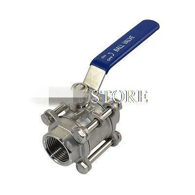 

2" Female BSPP threaded Triplet 304 Stainless Steel Ball Valve Full port 1000WOG