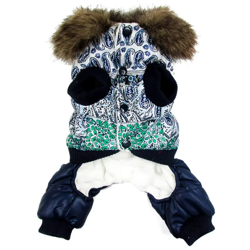 Водонепроницаемая тканевая куртка для собак, зимняя теплая одежда для собак, утолщенная пуховая куртка для собак, одежда для собак, костюм