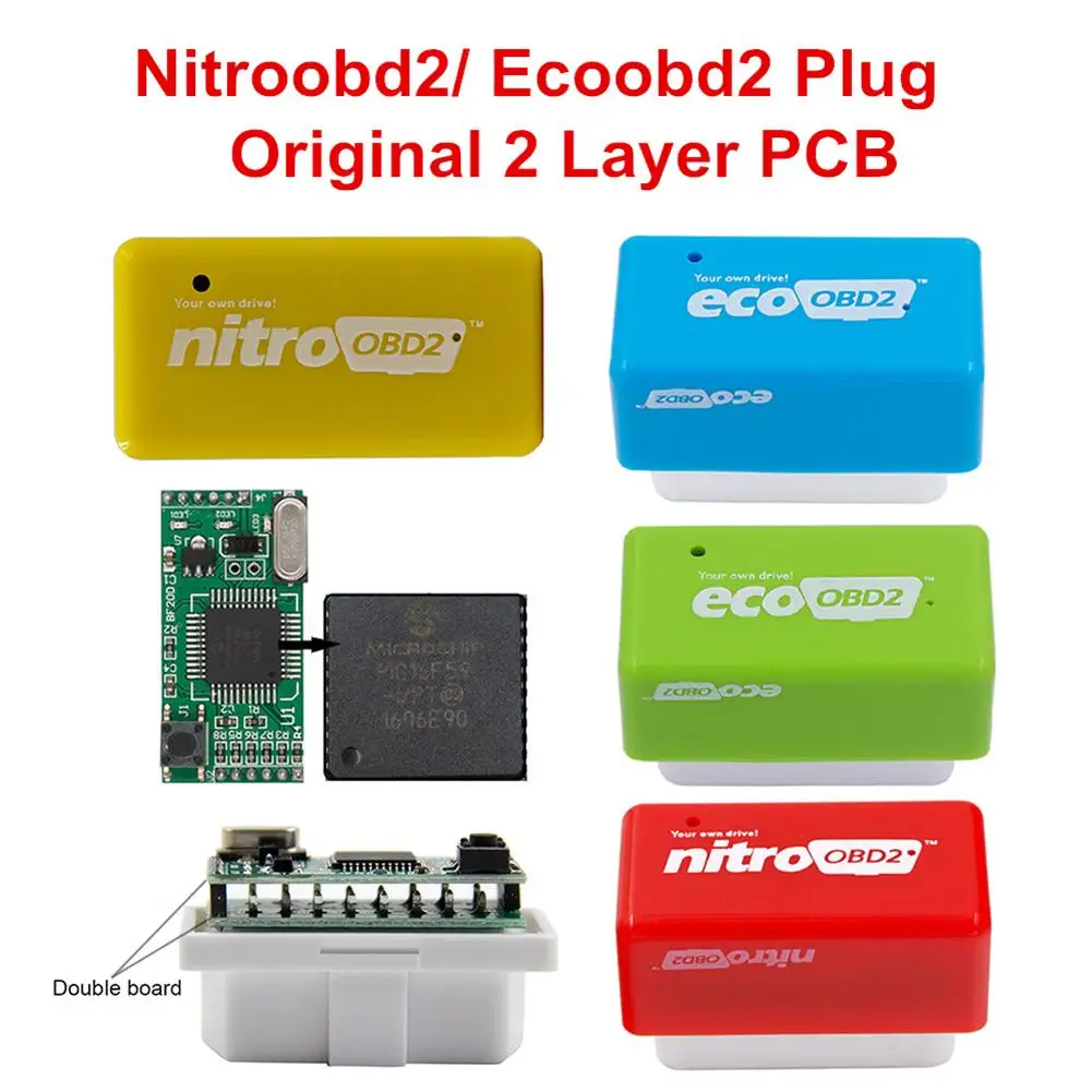 

Smart Dual Chip Drive Nitro obd2 ECO Chip Tuning Box Power Upgrade Fuel Saver