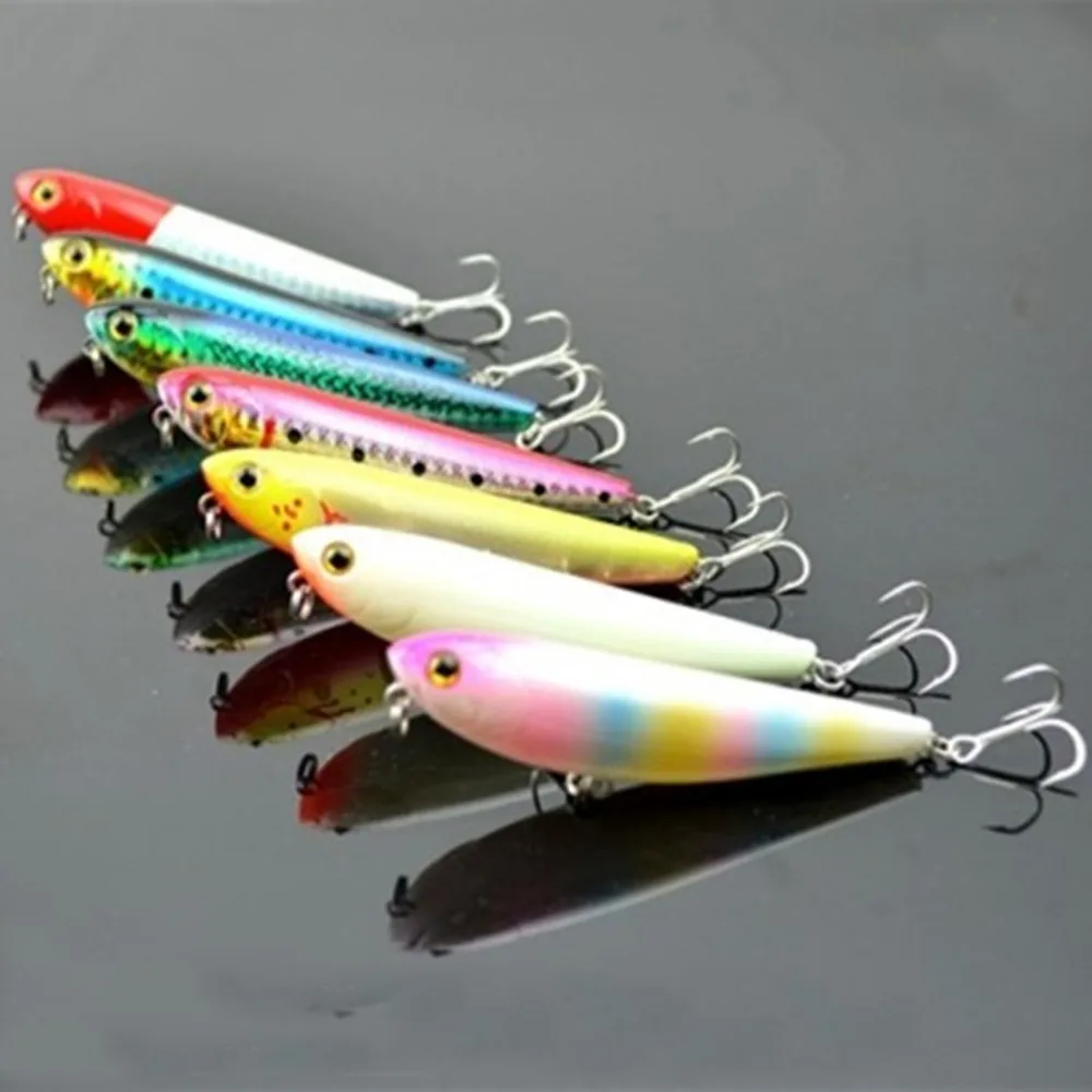 

fishing Fish Lure Pencil Minnow hook lure baits 8.6cm/10g Free shipping