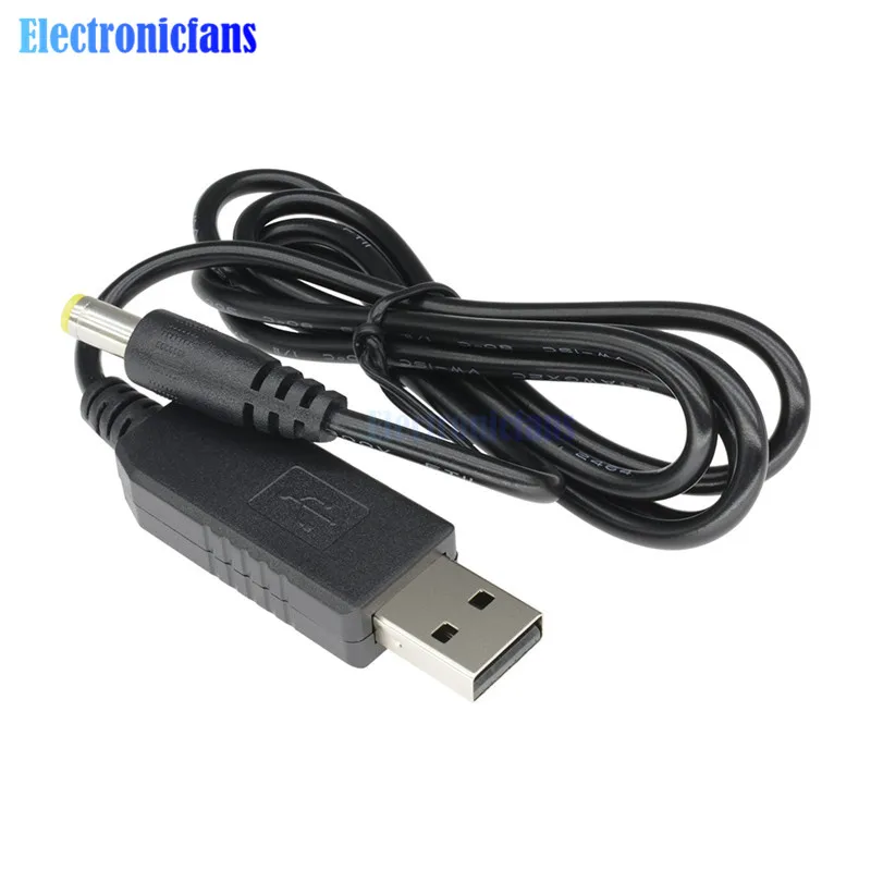 USB DC 5V Step-Up Module Converter Cable 2.1x5.5mm Male Connector Plug YR USB DC 5V Step-Up Module Converter Cable 2.1x5.5mm Male Connector Plug YR