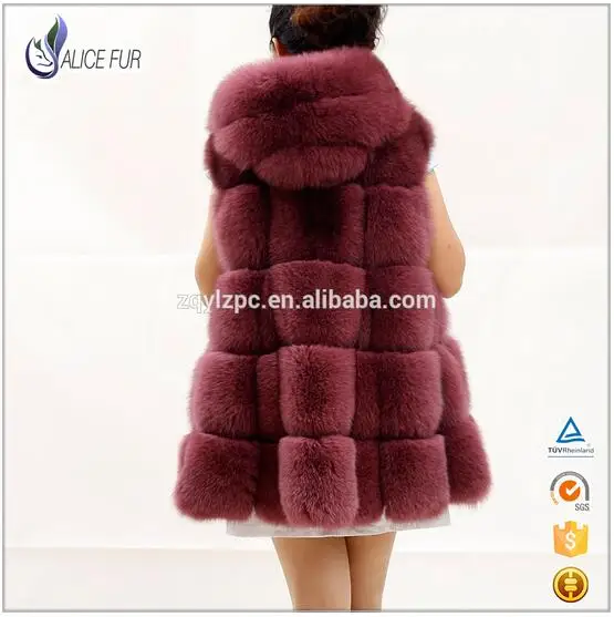 Manches Sans De Renard As fourrure Vente Gilet Femmes Fourrure Chaude Picture nCw68qO