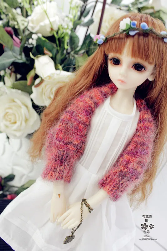 Одежда для куклы BJD/SD белое платье и свитер шарнирных кукол 1/6 1/4 1/3 аксессуары |
