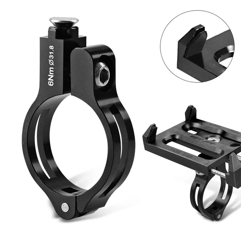  QILEJVS Metall Basis Bike Fahrrad MTB Motorrad Lenker Halterung Für iPhone Handy GPS