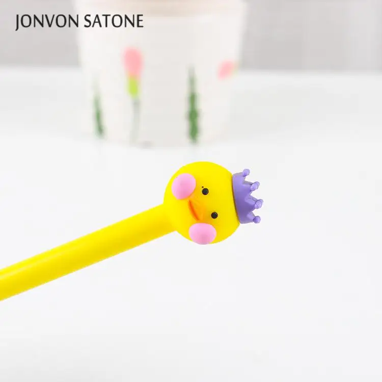 Jonvon Satone 16 шт утка Единорог Фламинго гелевая канцелярская ручка мультфильм
