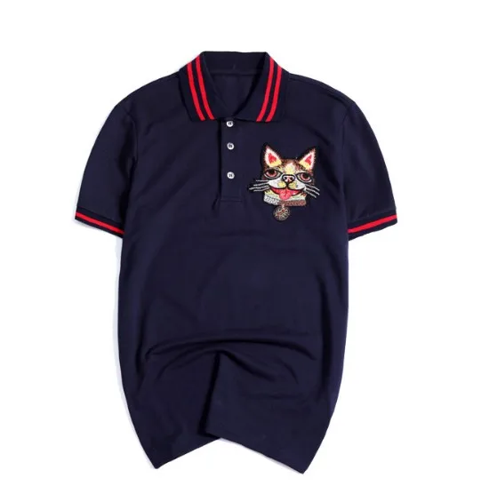 Новая модель 2020 унисекс высокого вышитые Бостон терьер рубашки поло носки в