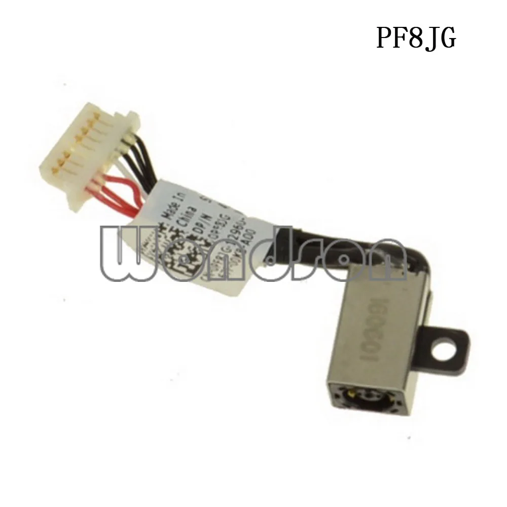 Новый кабель постоянного тока для Dell Inspiron 15 5568 7569 7579 / 13 5368 5378 с разъемом PF8JG 0PF8JG