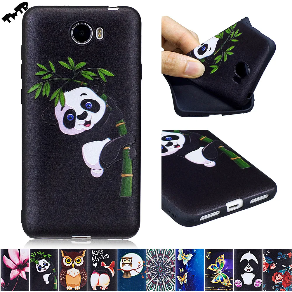 Soft Silicone Case for Huawei Y6ii Y6 ii Compact / Elite Y6Elite LYO-L01 LYO-L21 Phone LYO L01 L21 TPU Cover | Мобильные телефоны и