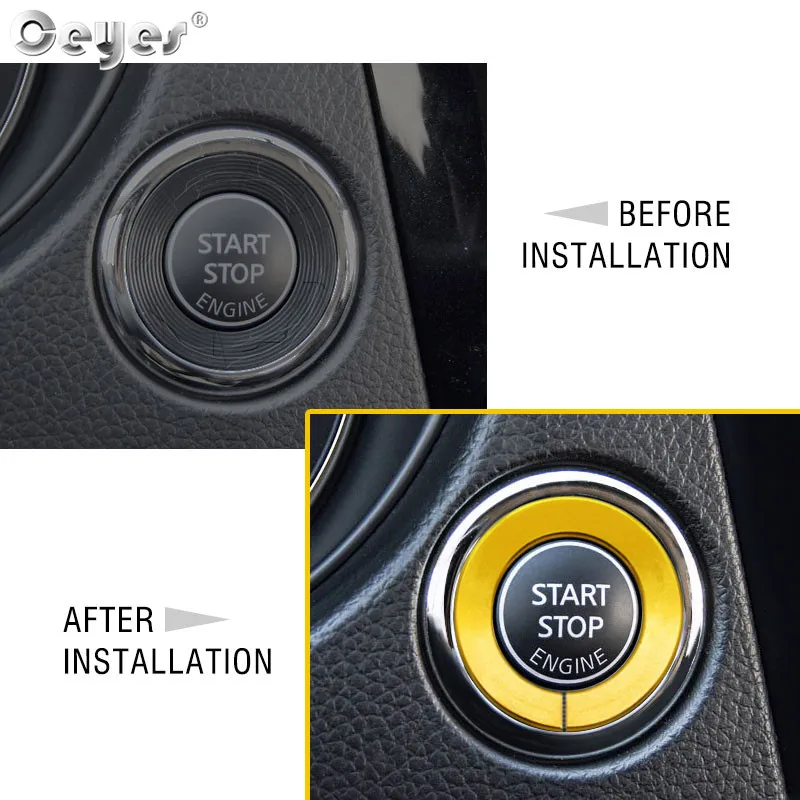 Start Engine Button Ring for NISSAN (28)