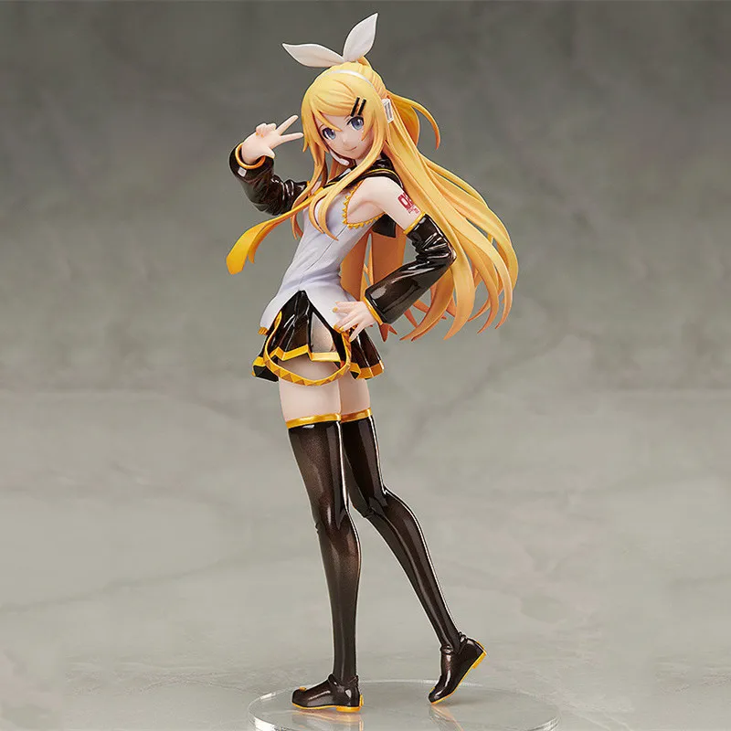 Hatsune Miku Kagamine Rin ПВХ фигурка модель игрушки Аниме Сексуальная девушка фигурки