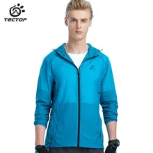 TECTOP сезон: весна–лето открытый Для мужчин Защита от солнца-защитная пленка Куртки легкий тонкий Куртки быстросохнущая пляжные Пеший Туризм Защита от солнца экран Пальто для будущих мам