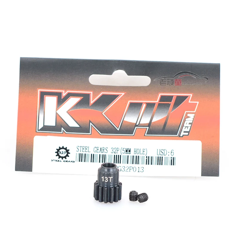 

FATJAY KKPIT 32P steel pinion gear 0.8 Modulus for 5.0mm motor shaft 20T 22T 23T 24T 25T 26T 28T 30T for RC cars