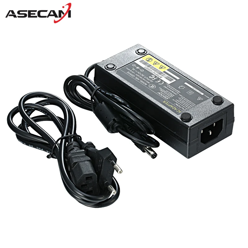 

High quality Enough DC 12V 5A Power Supply for CCTV Security Camera system Converter EU US AU UK Standard Plug Adapter