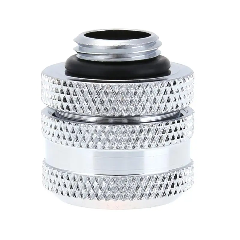 

G1/4 14mm OD 4 Laps Hard Tube Quick Fitting Connector 4.5mm length Connector converter for PC Water Cooling system