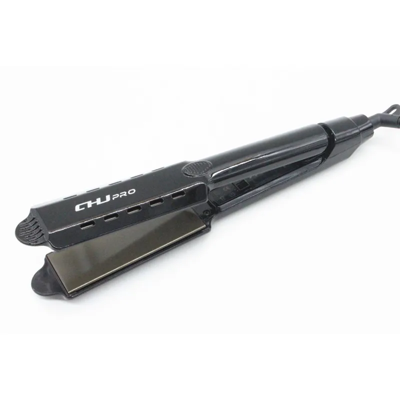 Higt качество выпрямитель для волос Профессиональный выпрямление волос 100-240 в плоское железо Инструменты для укладки черный