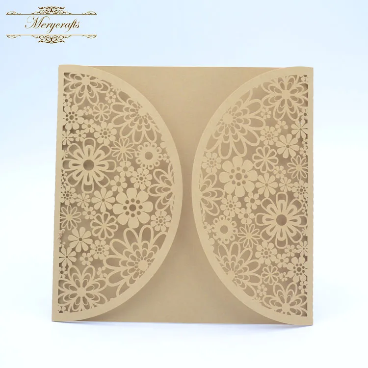 laser cut flowers pattern freshers party invitation cards for wedding decoration in cards invitations from home garden on aliexpresscom alibaba group