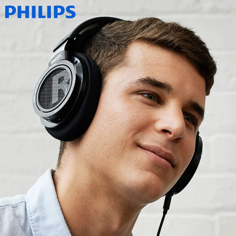 Оригинальные профессиональные Наушники Philips SHP9500 с активным шумоподавлением, 3 метра, гарнитура для Xiaomi, MP3, официальный тест