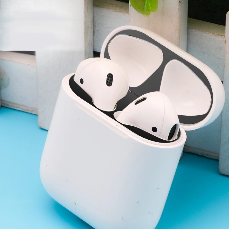 Пылезащитная наклейка для Apple AirPods чехол Ультратонкий защитный анти клеящийся