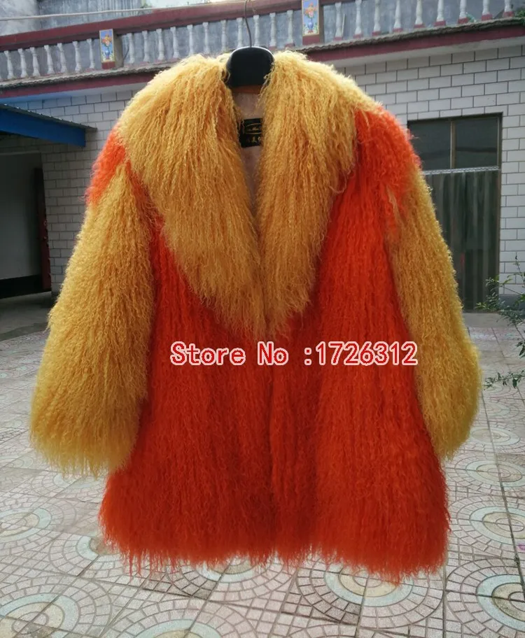 Женская пляжная шерстяная овечья Меховая куртка с отворотом, короткое пальто, модная теплая куртка, Монгольская овечья шуба, женская верхняя одежда с сиутским воротником