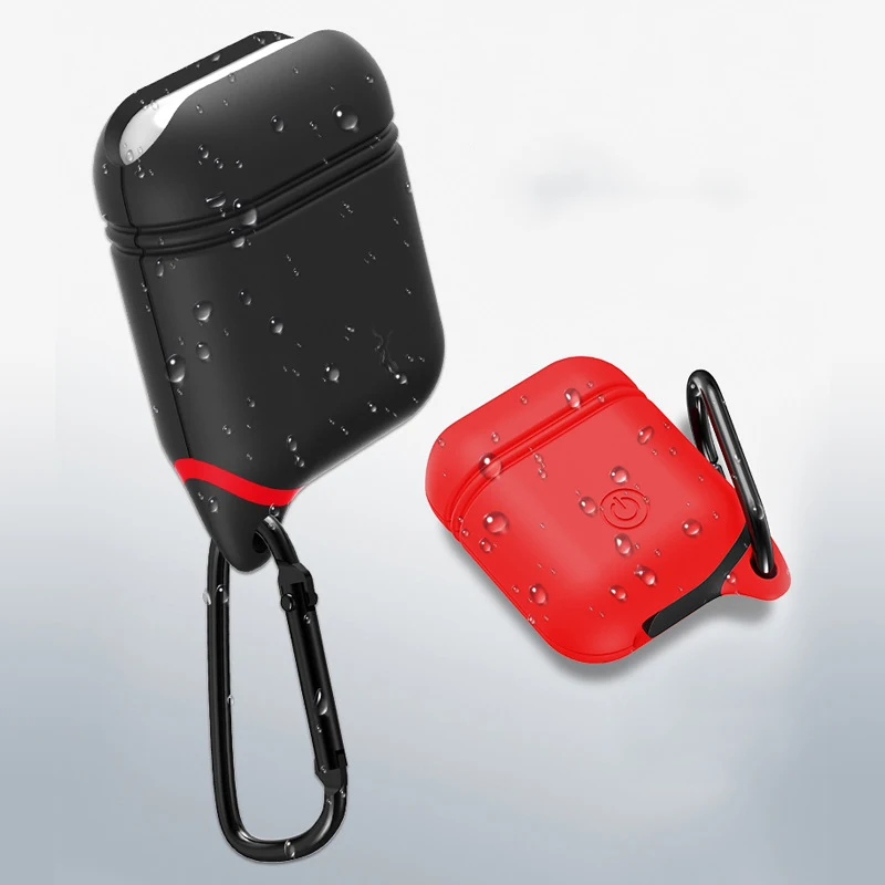 For Air pods Case Silicone Soft Bluetooth Earphoens Cover For Air Pods Comfortable Silicon Cases For Airpods 2019 New DropShip (1)