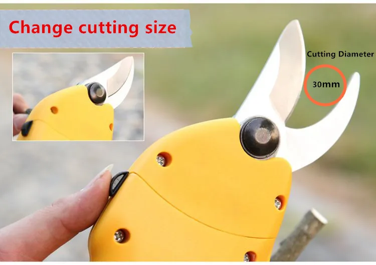 Free shipping sujineng Lithium Battery High Speed Electric Grape Pruning Shears electric pruner