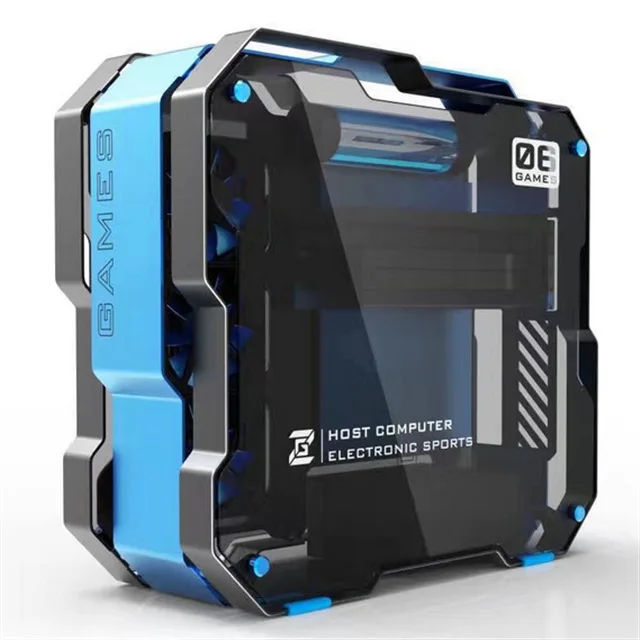Настольный игровой компьютер i7 7700k 8G/16GB 1T GX1080 ATX ПК с модом полностью алюминиевый